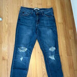 KanCan, Skinny Mid-Rise Jeans, Size 29, Blue